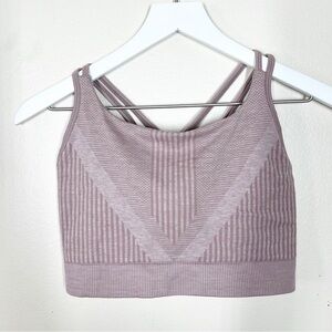 Smartwool Womens Sports Bra Intraknit Seamless Strappy Wool Blend Size Large